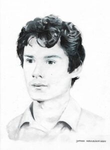 Portret Marcina Antonowicza aut. Janina Moczulska 2024