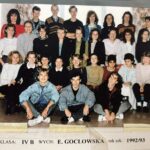 Klasa IV B wychowawca E. Gocłowska, rok szkolny 1992/1993