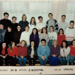 Klasa IV D wychowawca J. Kottik, rok szkolny 1993/1994