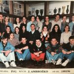 Klasa IV G wychowawca J. Ambrożko, rok szkolny 1995/1996