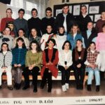 Klasa IV G wychowawca D. Łój, rok szkolny 1996/1997