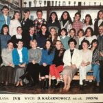 Klasa IV B wychowawca D. Każarnowicz, rok szkolny 1995/1996