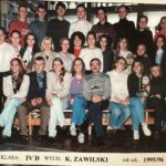 Klasa IV D wychowawca K. Zawilski, rok szkolny 1995/1996