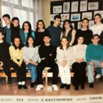 Klasa IV J wychowawca Z. Krzymowski, rok szkolny 1995/1996