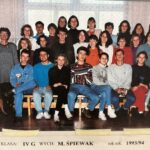 Klasa IV G wychowawca M. Śpiewak, rok szkolny 1993/1994