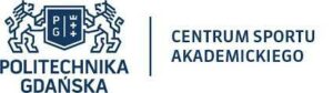 Politechnika Gdańska Centrum Sportu Akademickiego - logo uczelni 